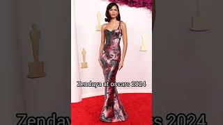 Zendaya at oscars 2024zendaya shorts oscars [upl. by Letnuahs]