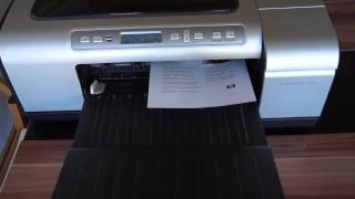 HP business inkjet 2800 [upl. by Ordnajela]