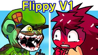 Friday Night Funkin VS Flippy Flipped Out V1 FULL WEEK  Cutscenes FNF Mod Happy Tree Friends [upl. by Brigit890]