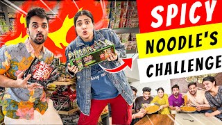 Spicy Noodle challenge 🔥 [upl. by Elletsirhc]