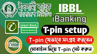 ISLAMI BANK T PIN SET  Internet banking t pin  ibbl ibanking [upl. by Lj]