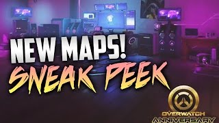 Overwatch ONE YEAR ANNIVERSARY EVENT  NEW ARENA MAPS SNEAK PEEK [upl. by Crow]