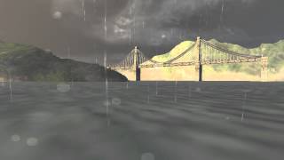 NFS Most Wanted  mystery bridge  dynamic sky  rain [upl. by Yeliah]