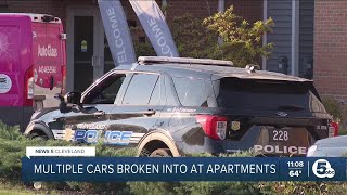 Residents at local apartment complex dealing with car breakins [upl. by Roxanne]