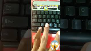 Tabs minimize shortcut key laptopdesktop shorts keyboardtricks CtrlD minimize youtubeshorts [upl. by Haidabej]