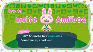 How to Amiibo a Villager into an Open Plot on your Animal Crossing New Horizons Island [upl. by Eiramllij789]