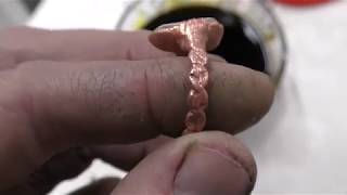 Polish Copper using Ferric Chloride [upl. by Gabriela52]