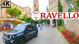 Ravello Amalfi Coast Italy Walking Tour 4k [upl. by Atirres]