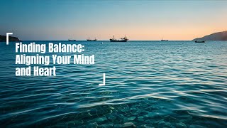 Finding Balance Aligning Your Mind and Heart  𝐙𝐞𝐧 𝐂𝐨𝐢𝐧 [upl. by Airreis]