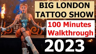 The Big London Tattoo Convention Show Exhibition  Full Walkthrough 4K [upl. by Pelaga]