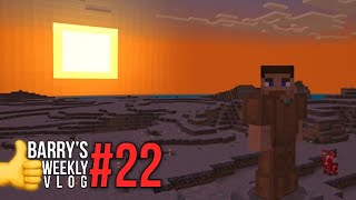 My Minecraft Holiday  Barry’s Weekly Vlog Ep 22 [upl. by Holder508]