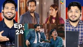 Indian Reaction on Ishq Murshid Episode 24 [upl. by Airtina]