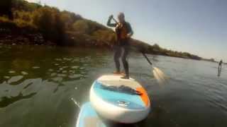 SUP Rescue Technique  Pushing Another Board to Shore [upl. by Girish]