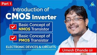 CMOS Inverter  Part 1  Electronic Devices amp Circuits [upl. by Peale126]