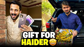 Surprising Haider with a New iphone📱Eid Day 2 Nano k Ghar😍 [upl. by Zaria]