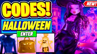 ⚠️New⚠️ ALL WORKING HALLOWEEN UPDATE CODES For Dress To Impress  Roblox DTI Codes 2024 [upl. by Vanzant928]