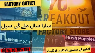 Famous Brands factory Outlets  30 50 70 off Factory Leftover  GENERATIONNISHAT  BREAKOUT [upl. by Anairo]