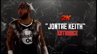 TheWWE2KJunkie  The quotJontae Keithquot Entrance HQ [upl. by Eirene]