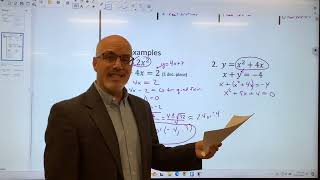 Algebra 2 Topic 27 Linear Quadratic Systems of Equations [upl. by Floro903]