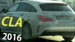 Mercedes Erlkönig X117 CLA Shooting Brake modifiziertes Heck  modified rear prototype SPY VIDEO [upl. by Chien]