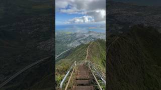 Stairway to Heaven or Haiku Stairs found on the island of Oahu Hawaii [upl. by Brooke532]