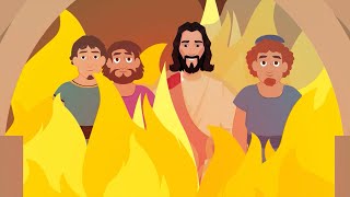 We’ll Walk With The Lord Daniel’s friends in the fiery furnace  Bible Songs [upl. by Orlan602]