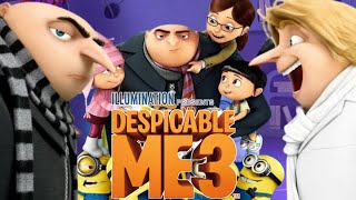 Despicable Me 3 2017 Full English Movie  Steve CarellKristen WiigTrey Parker  HD Facts amp Review [upl. by Liebman]