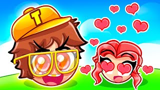 I Spent 100000 To Rizz My EX Girlfriend In Ball Eating Simulator [upl. by Riehl]