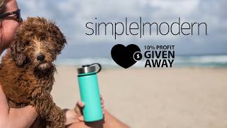 Simple Modern Summit Wide Mouth Water Bottle [upl. by Avlem]