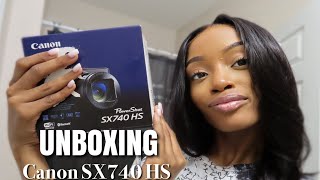 Canon Powershot SX740 HS UNBOXING [upl. by Liartnod555]