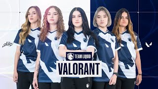 O NOVO VALORANT DA TEAM LIQUID BR 🔵⚪ [upl. by Jablon]