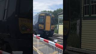 Class 375906  Passing through Chartham LC 27062024 [upl. by Atiana]