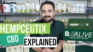 CBD Oil Explained  HEMPCEUTIX  Natures Plus [upl. by Orazio808]