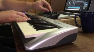 Sunday Keys Worship Patches for MainStage 3 using nanoKontrol2 [upl. by Bernj]