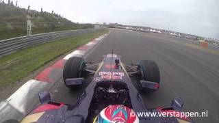 Max Verstappen vs Jos Verstappen exclusive onboard footage at Italia a Zandvoort 28062015 [upl. by Bibeau]