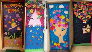 Pre Classroom Door decoration ideasLibrary Door decoration ideasNursery Classroom Door decoration [upl. by Aevin]