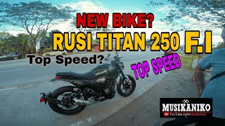 RUSI TITAN 250 FI  short review test drive [upl. by Assenyl328]