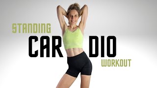 30 MINUTE ALL STANDING CARDIO HIIT WORKOUT  CALORIE BURNING  CIRCUITS OF STANDING MOVES [upl. by Odrarebe]