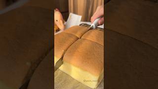 Taiwanese Castella Sponge Cake Recipe ☁️😋  퐁실 퐁실 대만 카스테라 만들기 [upl. by Lirba488]