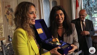 Federica Minozzi premiata con quotUn fiore dallargillaquot da Lions Club Sassuolo [upl. by Deeann]