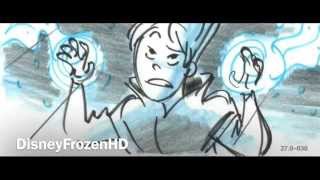 Disney Frozen  Deleted Scene quotEvil Elsaquot [upl. by Anom]