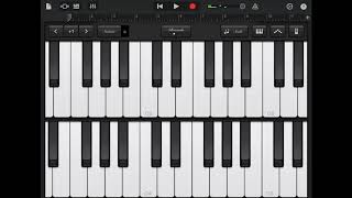 How to play Giorno theme Garageband [upl. by Haonam]