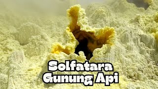 Keindahan Solfatara Kawah Gunung Api Papandayan [upl. by Ecinnahs]