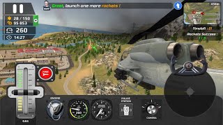 Destroy Aircraft with Rockets Mission 6  Police Officer Simulator [upl. by Anirbac]