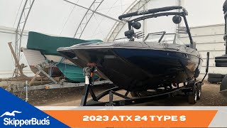 2023 ATX 24 Type S Boat Tour SkipperBuds [upl. by Namlak]