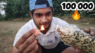 I Burned 100000 Matchsticks [upl. by Cynthea]