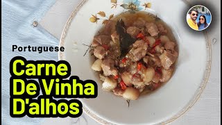 Goan Pork VindalooGoan and Portuguese recipe Carne De Vinha dalhosPork Vindalho recipegoan pork [upl. by Rochemont283]