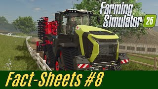 LS25 Fact Sheets 8 Claas Xerion Riedler und mehr [upl. by Aerdied]