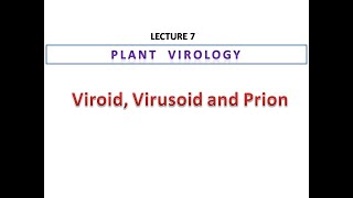 Viroid Virusoid and Prion  Description differences and diseases  Subviral entities [upl. by Corsetti]