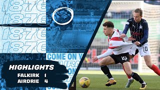 Falkirk 14 Airdrie  Highlights [upl. by Otha919]